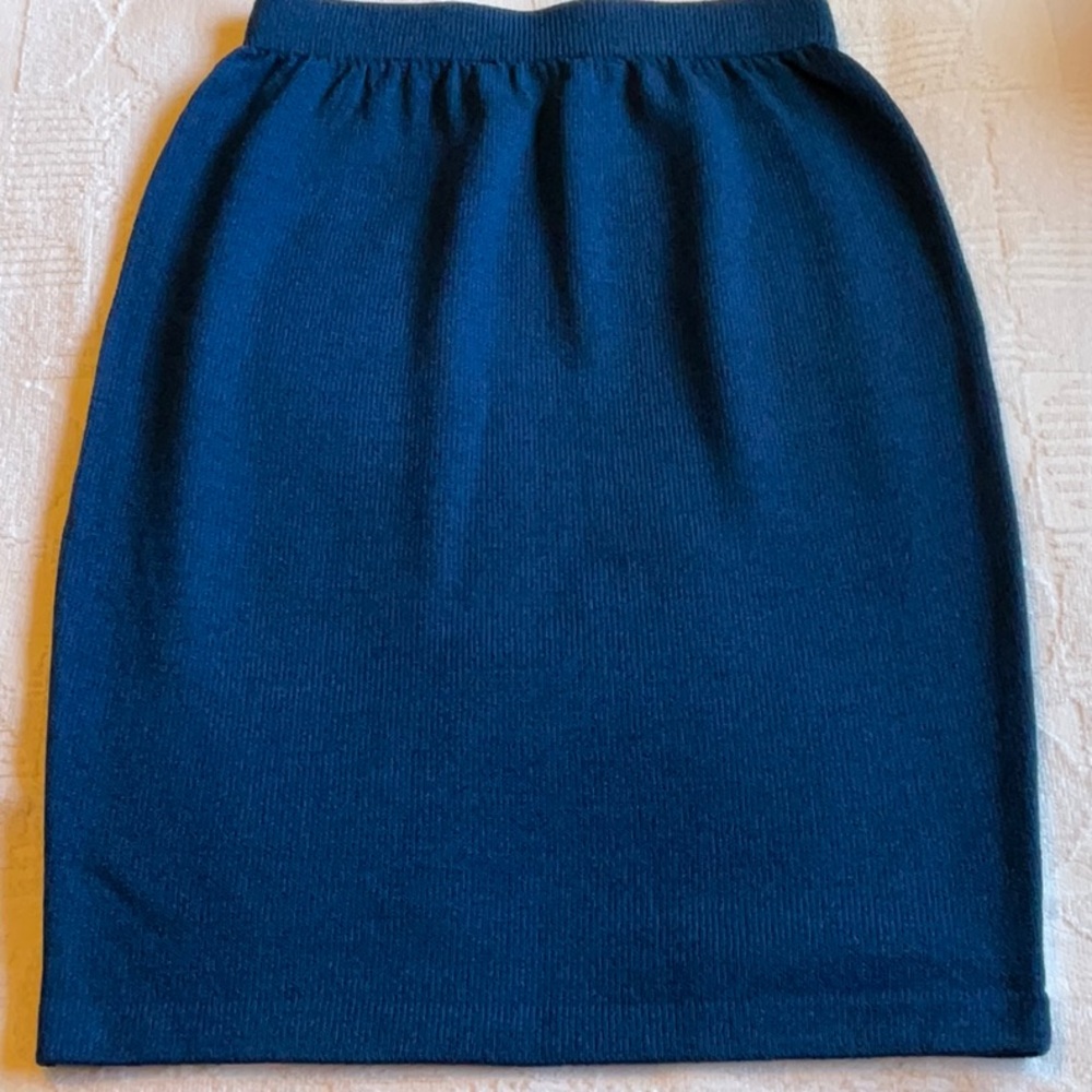 St. John Collection by Marie Gray Blue Skirt